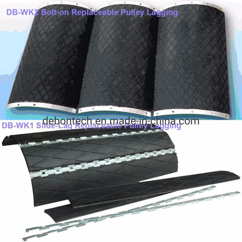 Conveyor Diamond Pattern Rubber Ceramic Pulley Lagging Rubber Sheets Price