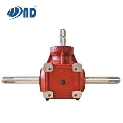 Agricultural Gearbox Rotary Tiller Harrows Round Bundle Machine Bevel Gearbox for Agricultural Machine