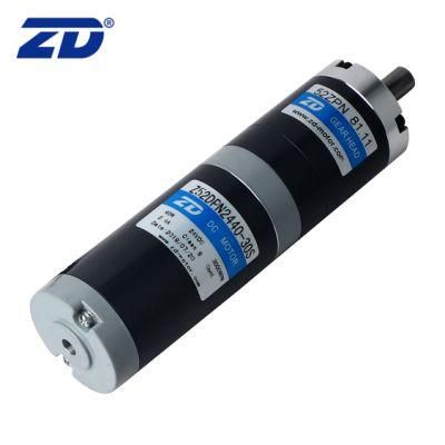ZD 52mm 40W Rated Power Change Drive Torque Brush/Brushless Precision Planetary Transmission Gear Motor