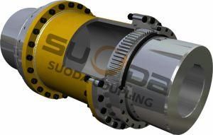 Giicl Gear Coupling with Brake Wheel High Transmission Efficiency Good Quality Professional Coupling Manufacturer Suoda Gdu Type