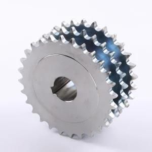 Multiple Rows Transmission Steel Steel Sprocket Wheel Gear