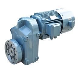 F Series Parallel Shaft Helical Gearbox with Flange Connection