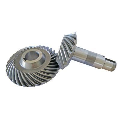 Bevel Gears spiral Bevel Lapping Gear Tooth and Gear Shaft Pair