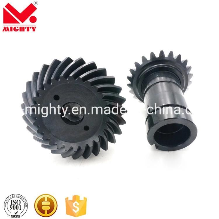 Helical Bevel Gear M2.5 with Usual Axles Type a Ratio 1: 2 Used in Power Transmission Equipments