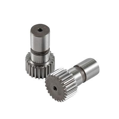 CNC Turning Machining Gear Shaft for Gear Box Hobbing Process