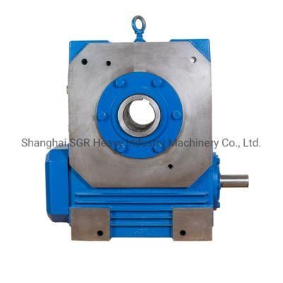 Industrial Transmission Gearbox Double Enveloping Worm Reduction Gearbox Appilcation for Mixer