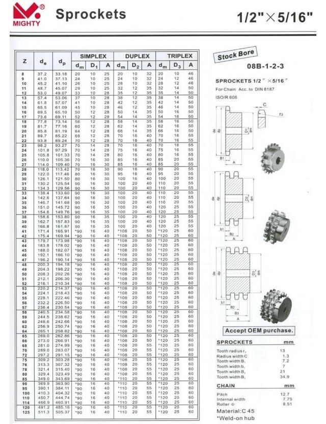 Motorcycle Chain and Sprocket
