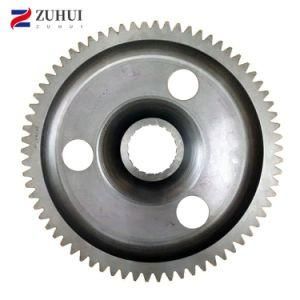 Custom Forged 20crmnti Steel Cylindrical Transmission Spur Gears for Electric Motor/ Auto Spare Part