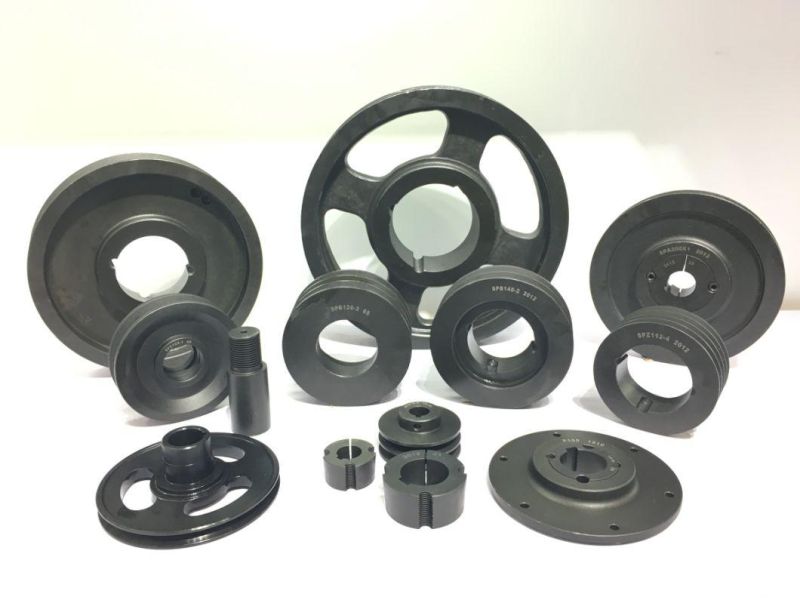 European Taper Lock Pulley Steel Cast Iron Gg25 V Belt Pulley