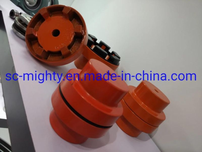 Mighty Best Quality Cast Iron with Rubber Element Nm Series Flexible Couplings Shaft Coupling with Reasonable Price