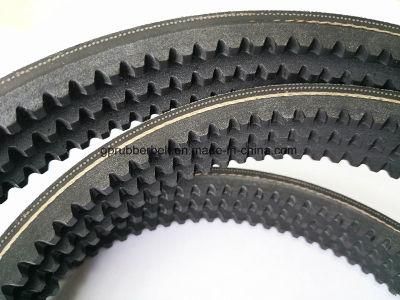 Cr EPDM Raw Edge Cogged Plain Teethed Driving Rubber V Belt