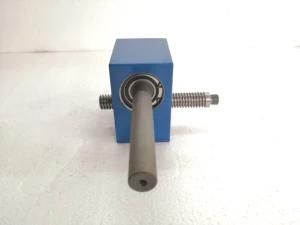 Aluminum Housing Screw Jack Worm Reducer