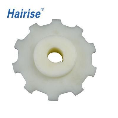 Hairise Plastic Conveyor Nylon Chain Sprocket with 10/24/25 Teeth Wtih ISO Certificate