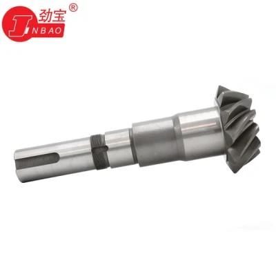 Customized Gear Shaft Module 9 and 11 Teeth for Reducer/Oil Drilling Rig/ Construction Machinery/ Truck/ Fan Machine