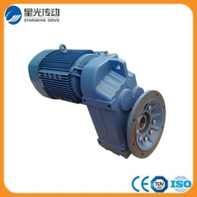 F Series Helical Parallel Gear Box with IEC Motor