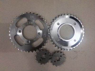 China High-Intensity and High Wear Resistance Motorcycle Driving Chain Sprockets