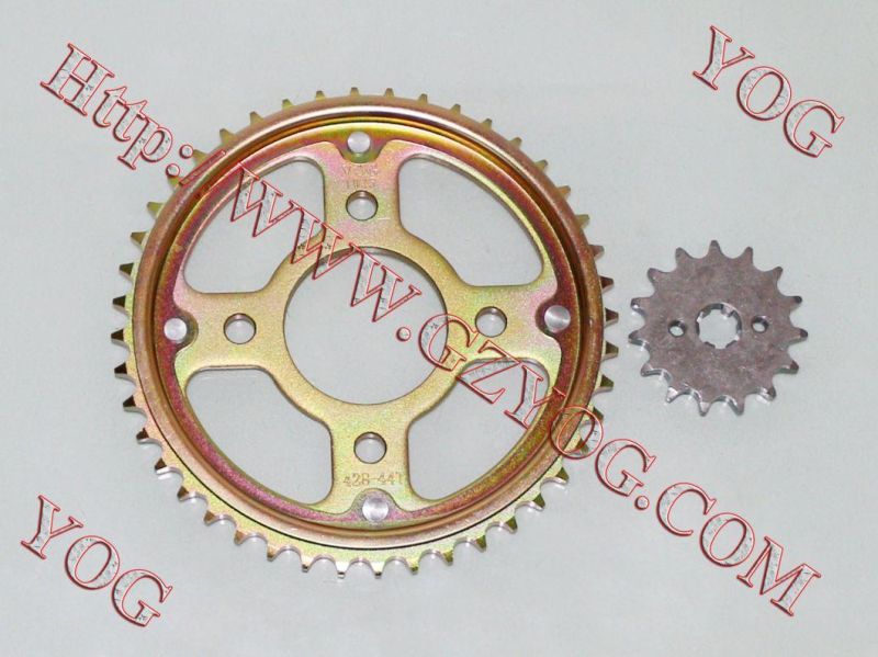 Motorcycle Parts Sprocket Set Cg125