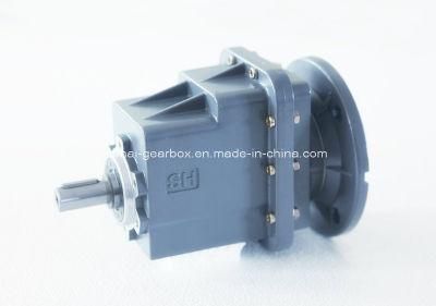 Two-Staged Speed Reduction Helical Gearbox Reducer