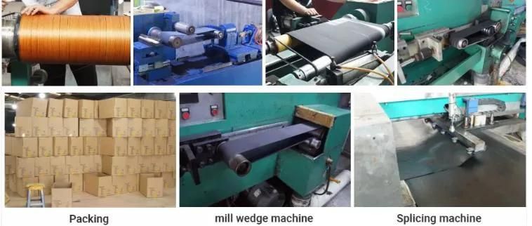 China Manufacturer Fabric Electric Poly V Belt Ribbed Belt for Wash Machine