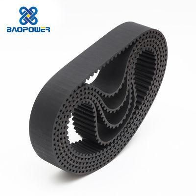 Baopower Black 3m 5m Industrial Rubber Timing Belt Manufacturer