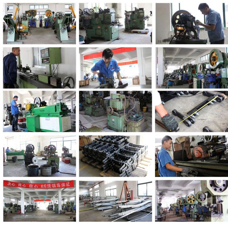 Straight Plate Transmission Chain Industrial Welded Conveyor Drive Roller Chains Falt Top Chain