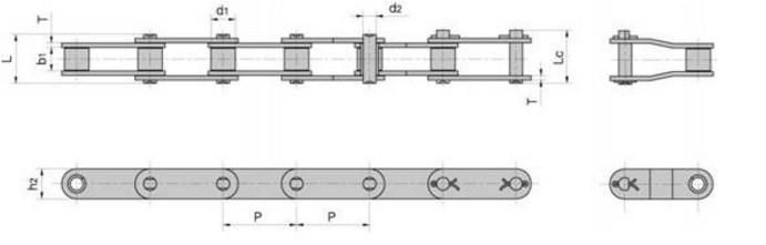 35-1r Standard Roller Chain ANSI 35-1r