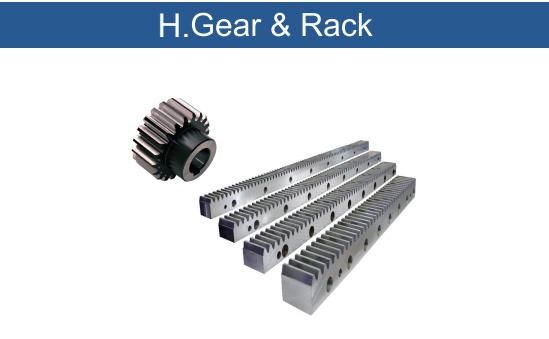 Rack, Silver, with Pinion Can Replace Ball Screw