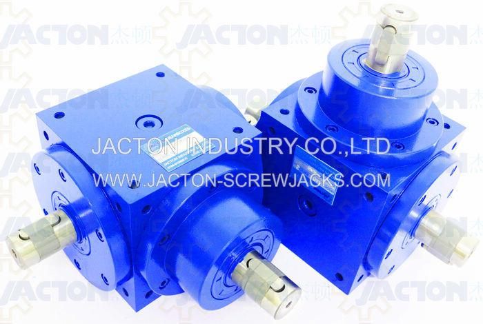 Highly Efficient Jtp210 Right Angle 1: 1 Ratio Bevel Gearbox