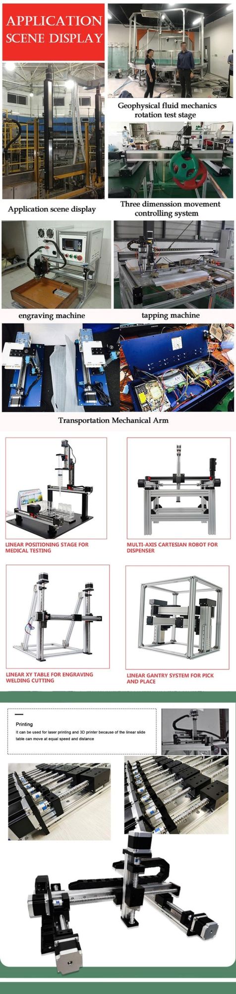 Mini Linear Stage Actuator Small Slide Guide Rail CNC Screw Lead Motion Table Motorized NEMA 14 Stepper Motor[100mm Stroke]