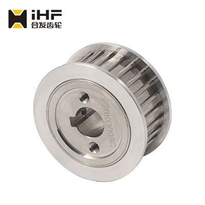 Stainless Steel Timing Pulley XL L H S2m S5m T5 T10 High Precision Synchronous Belt Pulleys for Packaging Industry