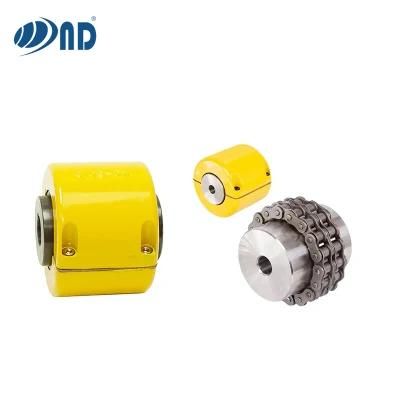 Good Quality Sprocket Roller Chain Coupling Rigid Shaft Coupling with ISO 9001