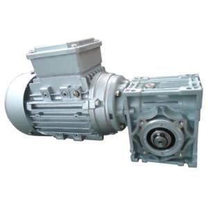 Nmrv030 Series Drv 10 to 1 Reduction Gearbox 15 1 Ratio Gearbox Nrv Worm Gearbox Cone Worm Gear Reducer Worm Gear with Motor