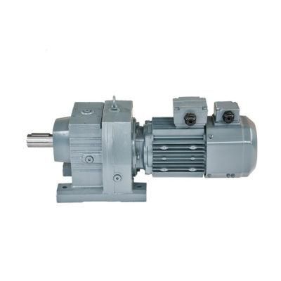 Inline Output Shaft Motor Reducer with AC Motor