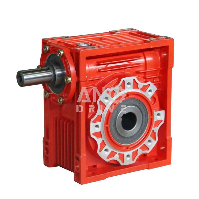 High Torque Flange Input Hollow Shaft Agriculture Worm Gearbox