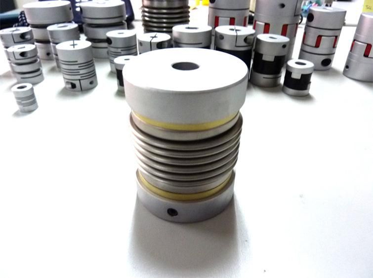 Metal Bellows Coupling Clamping Type Spring Flexible Coupling for Step Motor