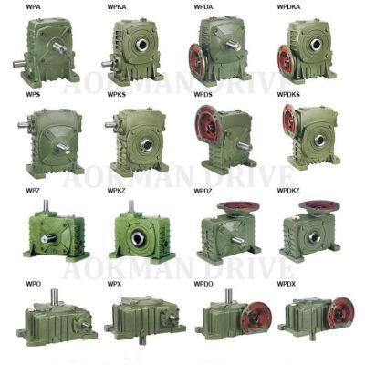 Aokman Wp Series Cast Iron Worm Gearbox with Output Hollow Shaft
