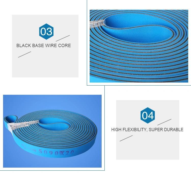 Nylon Film Base Flat Belt for Paper Machine
