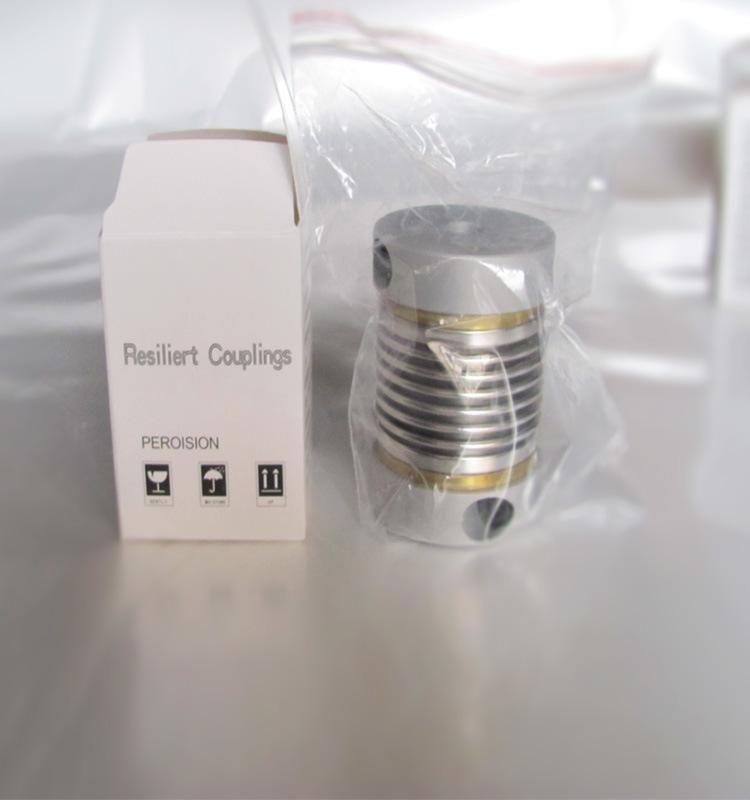 Metal Bellows Coupling Clamping Type Spring Flexible Coupling for Step Motor
