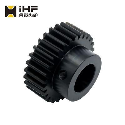 Tempering Quenching Blackening Treatment Stainless Steel S45c Planetary Helical Gear for Logistics Machinery