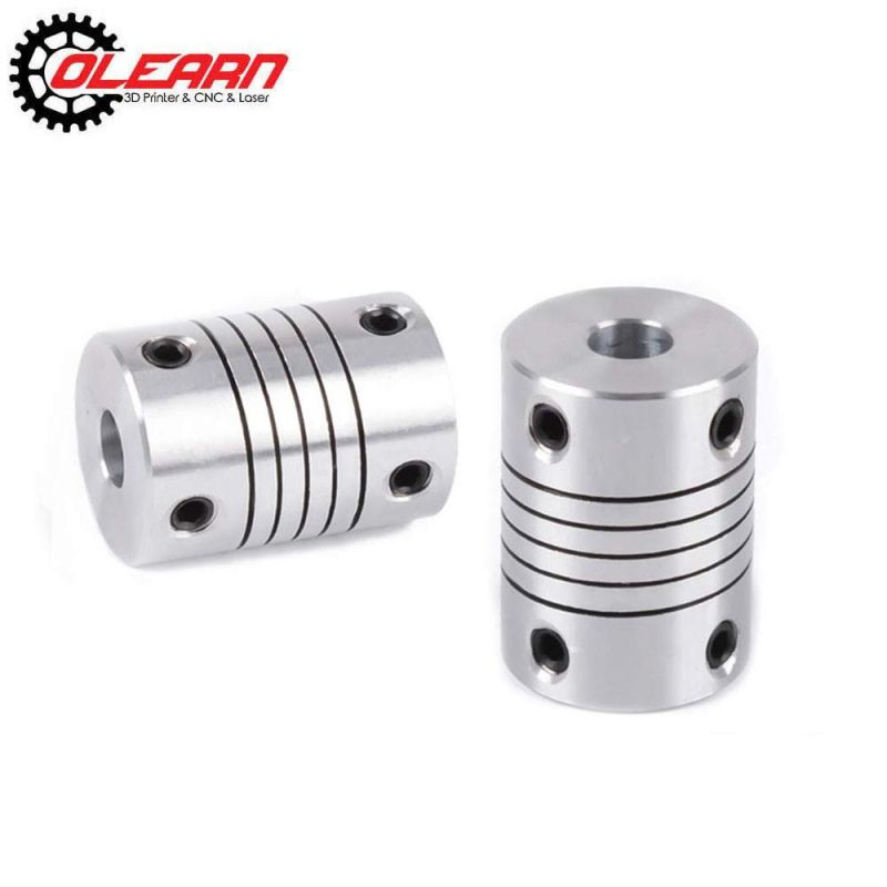 Olearn Shaft Coupling Aluminum Alloy Joint Connector for 3D Printer CNC Machine DIY Encoder