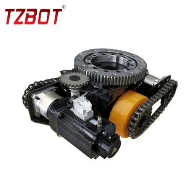 4tons Heavy Load Electric Agv Wheel with Suspension (TZCS-2000-50)