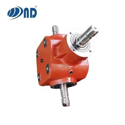 Agricultural Gearbox for Double Disc Fertilizer Spreader Finishing Mower Rotary Slasher Agriculture Gear Box Pto