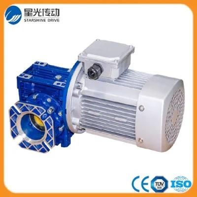 Worm Wheel Gearbox with Motor