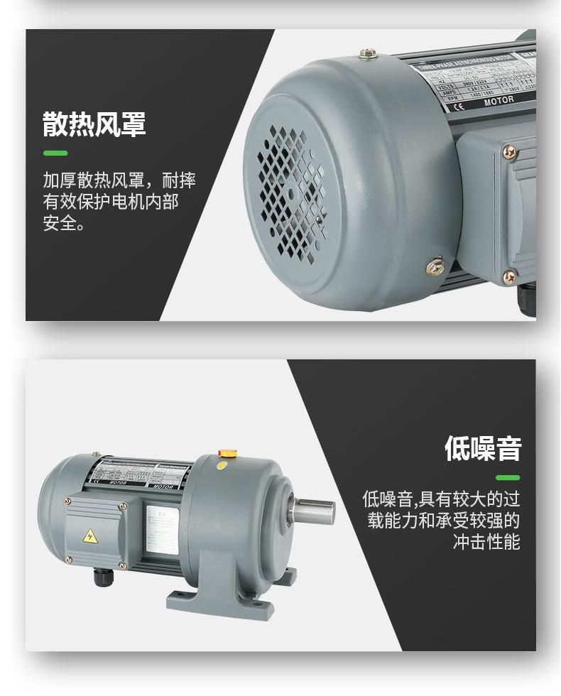 AC Gear Motor, Horizonal Type,