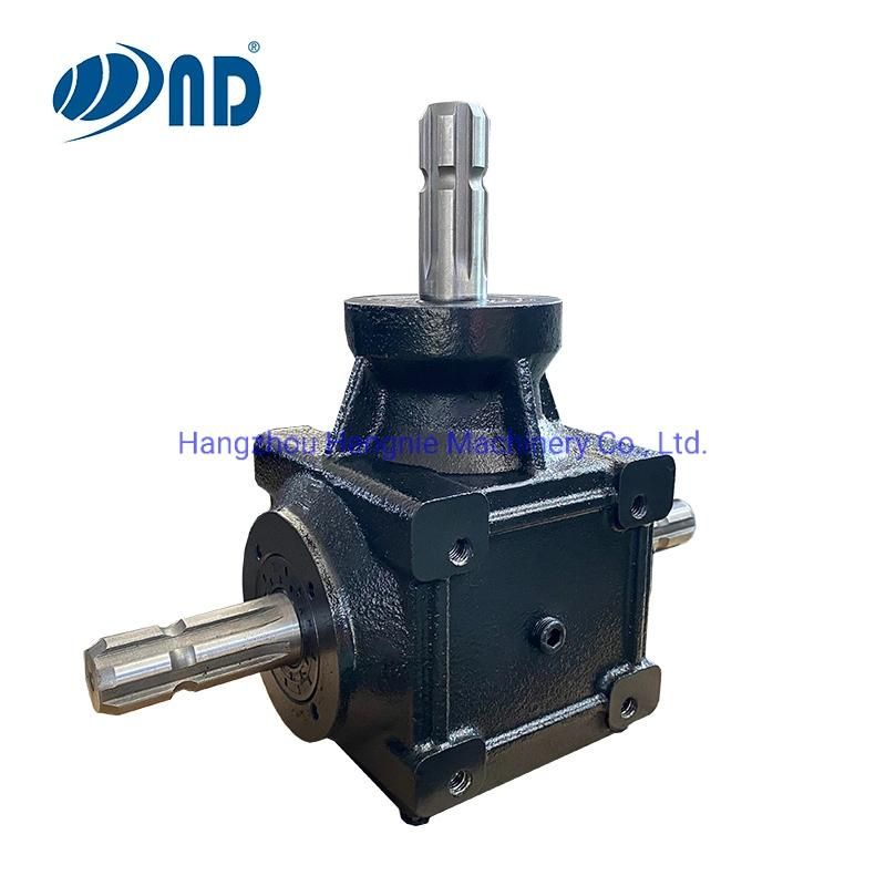 Agricultural Gearbox Rotary Tiller Harrows Harvester Machine Bevel Gearbox for Agricultural Machine