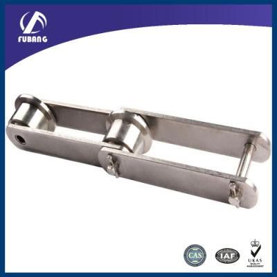 Factory Supply SUS304 Stainless Steel Short Pitch Roller Chain Transmission Chain