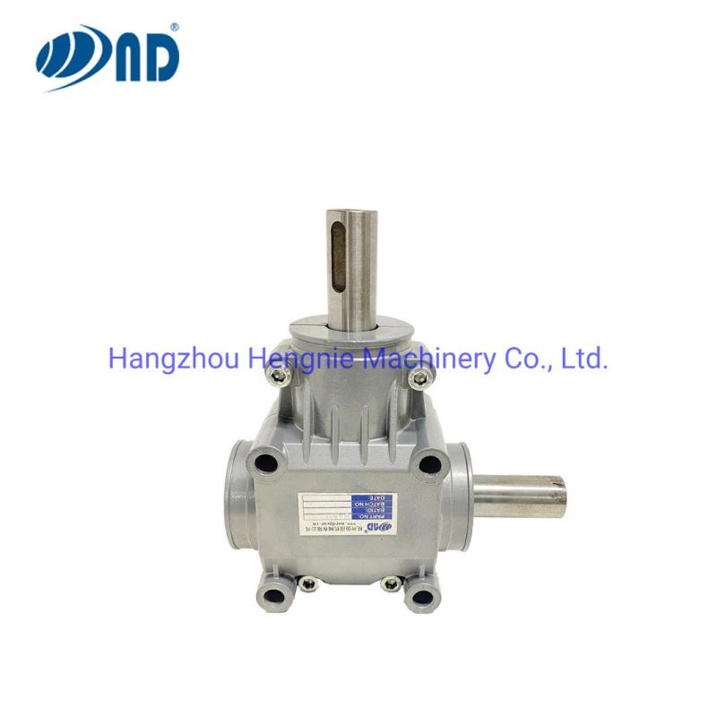 Pto 540 Rpm 90 Degree Ratio 1: 1 Right Angel Bevel Gear Box Agricultural Machine Gearbox for Sawmill Small Rotary Tiller