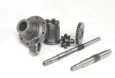 Spur Gear Shaft for Input and Output Gear Parts