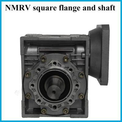 Squre Flange Power Transmission Motovario Like Mechanical Variable Nmrv Aluminium Alloy Worm Gearbox