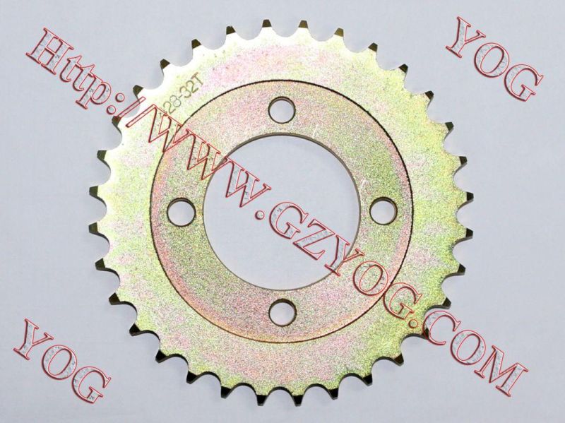 Motorcycle Parts Rear Sprocket Suzuki Ax100 Bm150 Tvs Star